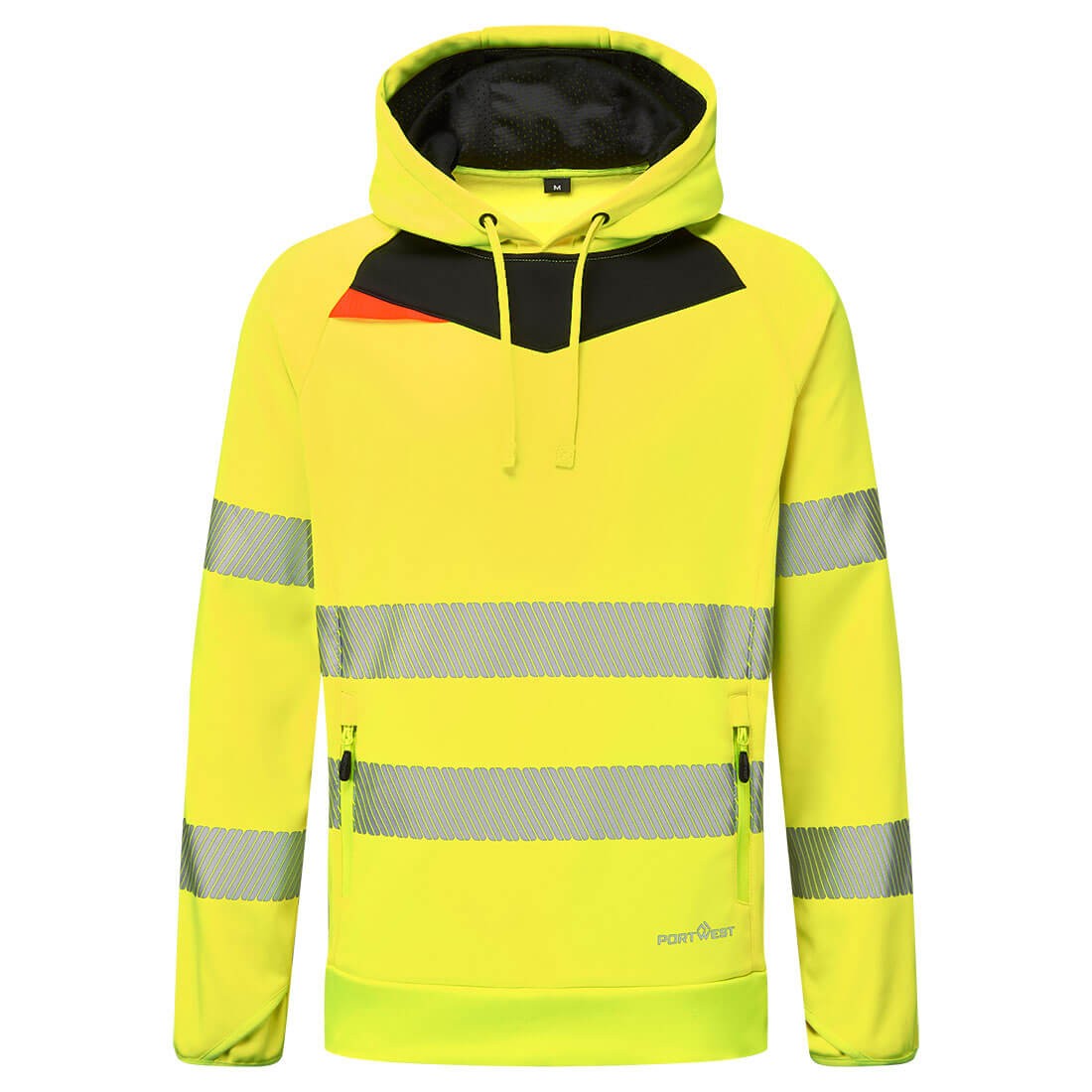 Felpa da Lavoro DX4 Alta Visibilit� con Capuccio Portwest DX483