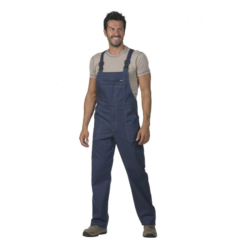 Salopette da lavoro 100% Cotone Multitasche Estivo Logica 8035SUD-L