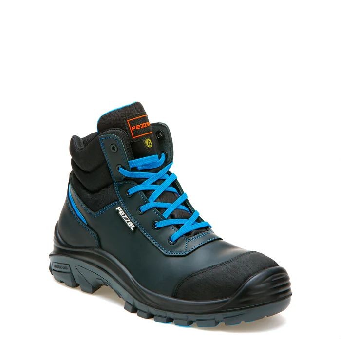 Scarpe Antinfortunistiche Pezzol Rebel S3S SC FO SR ESD 997J-010 Alte Metalfree