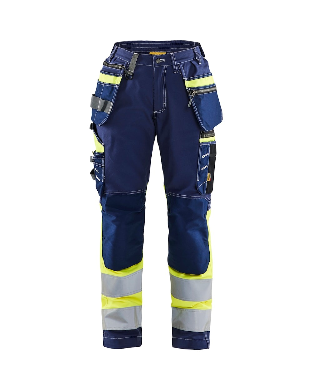 Pantaloni da Lavoro Alta Visibilit� Stretch Multitasche 100% Cotone Blaklader Lady 719613708833C42
