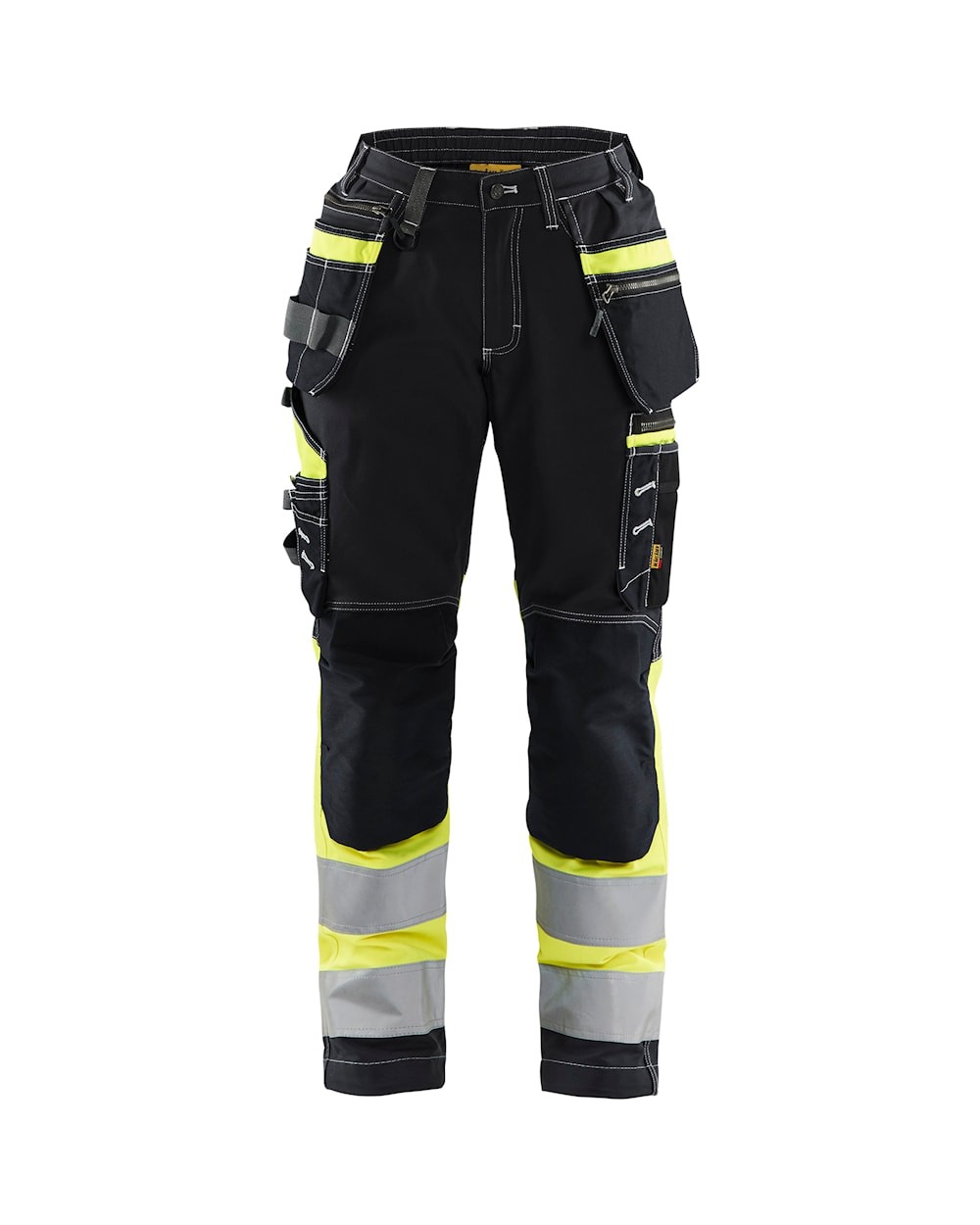 Pantaloni da Lavoro Alta Visibilit� Stretch Multitasche 100% Cotone Blaklader Lady 719613708833C42
