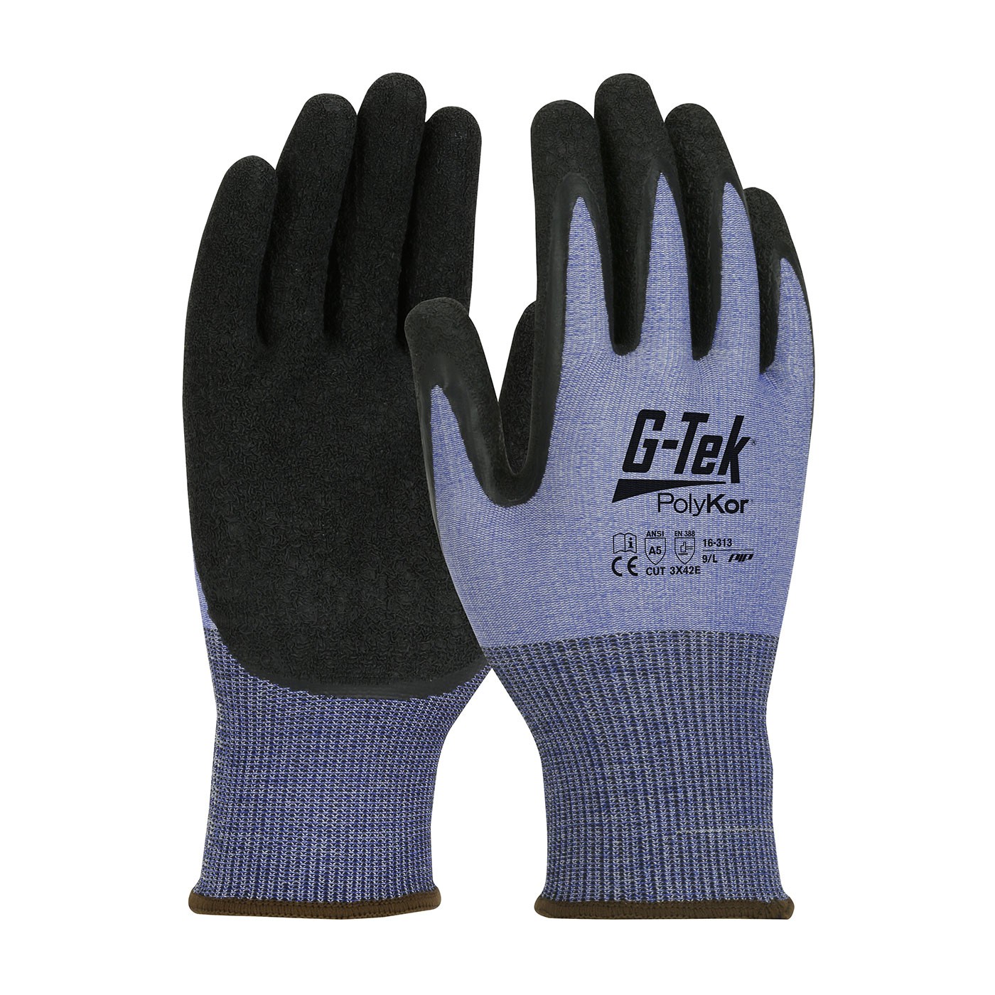 12 Paia - Guanti da lavoro G-Tek Polykor X7 16-313