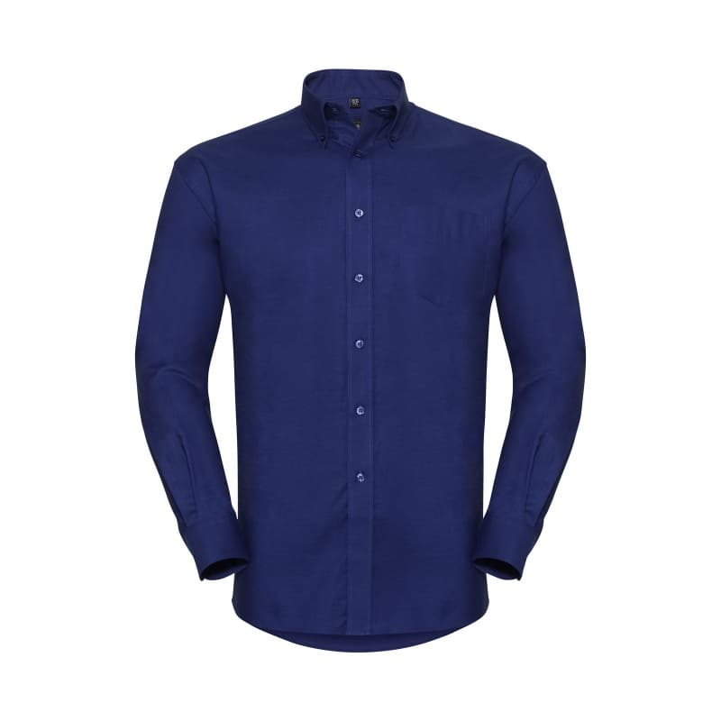 Camicia Da Lavoro Oxford Easy Care a Maniche Lunghe Russell - JE932M