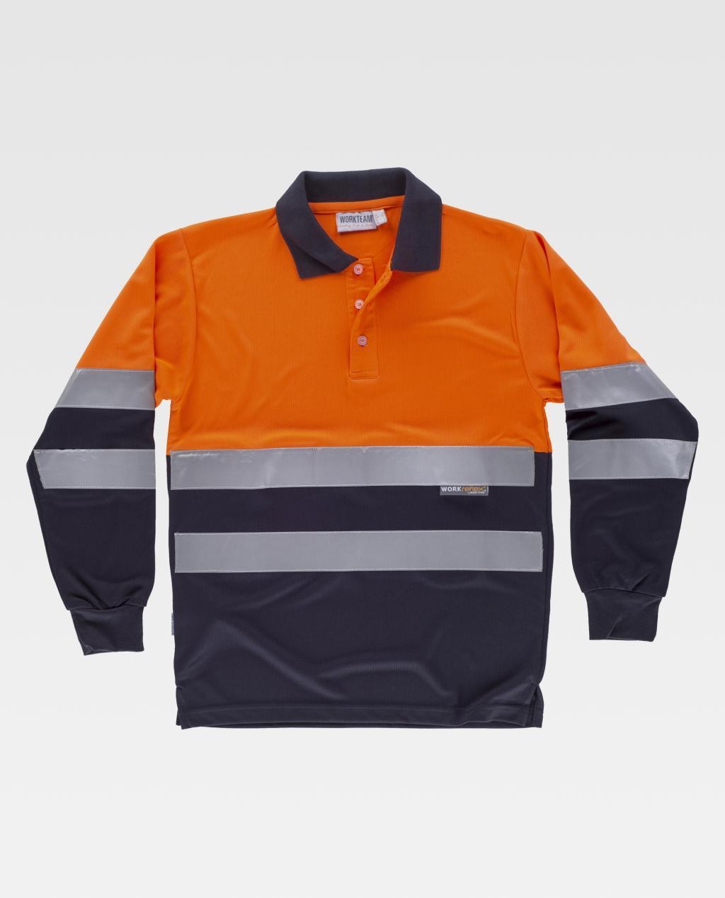 Polo da Lavoro Combinata Alta Visibilit� C3870 - Workteam