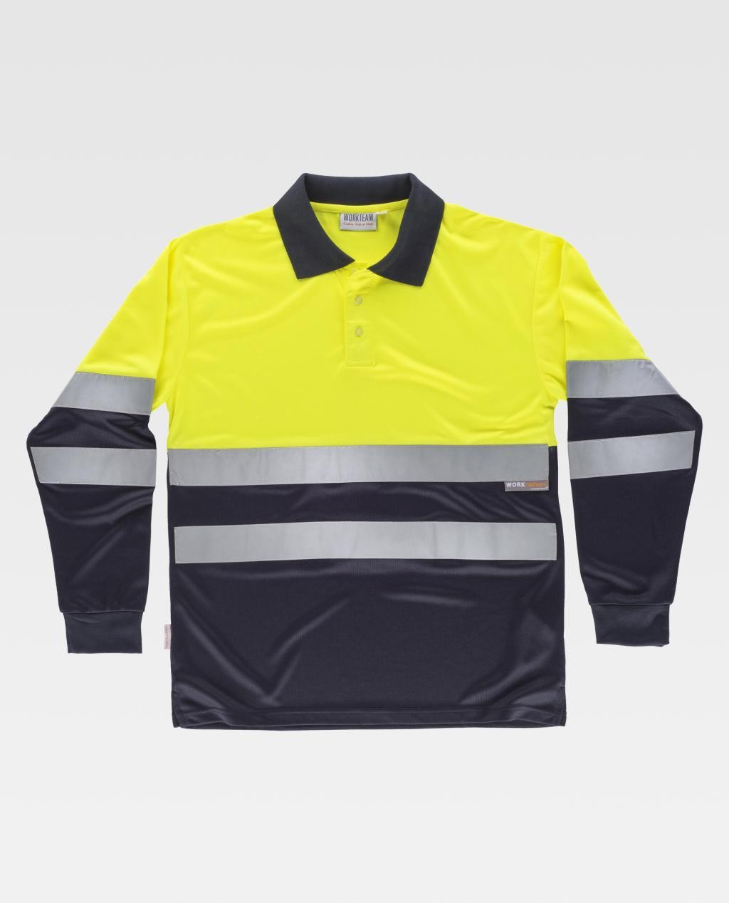 Polo da Lavoro Combinata Alta Visibilit� C3870 - Workteam