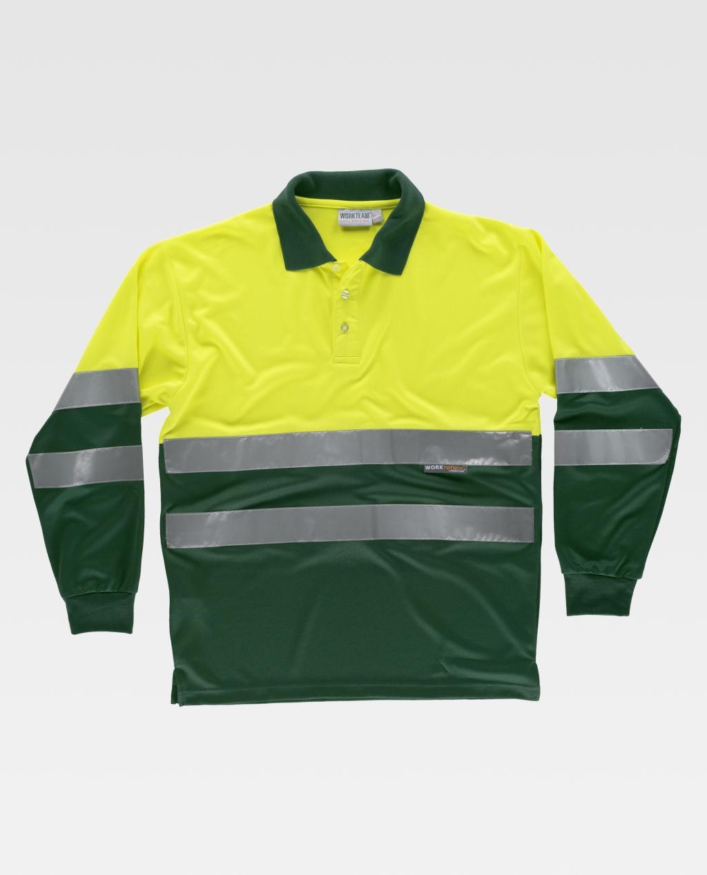Polo da Lavoro Combinata Alta Visibilit� C3870 - Workteam