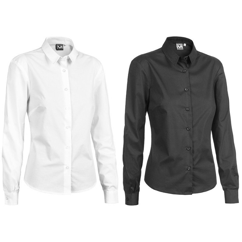 Camicia da Lavoro da Donna Manica Lunga Stretch Sottozero Welcome E0140