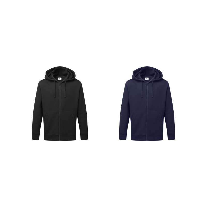 Felpa da Lavoro Con Cappuccio Zip Intera Portwest B312
