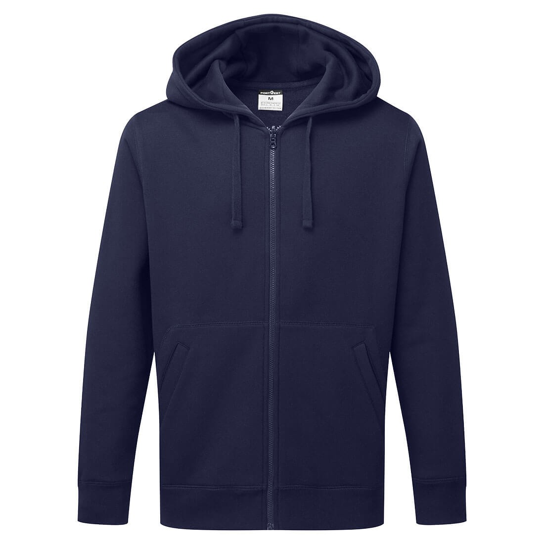 Felpa da Lavoro Con Cappuccio Zip Intera Portwest B312