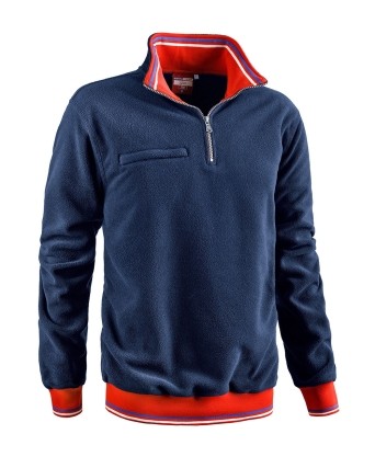 Felpa in Pile da Lavoro Mezza Zip Sottozero Igloo 7510