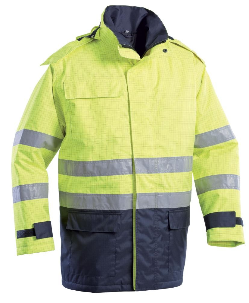 Giubbotto da Lavoro Alta visibilit� Pentavalente ignifugo, antistatico ,antiacido P&P Loyal GGX61 308