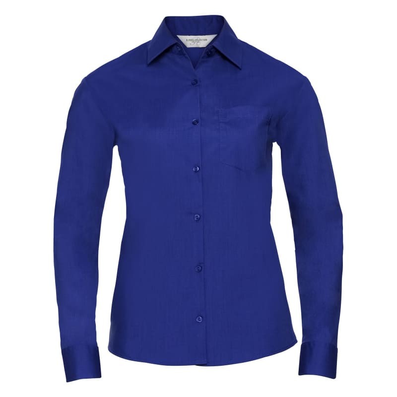 Camicia Da Lavoro in Policotone a Maniche Lunghe da Donna Russell - JE934F