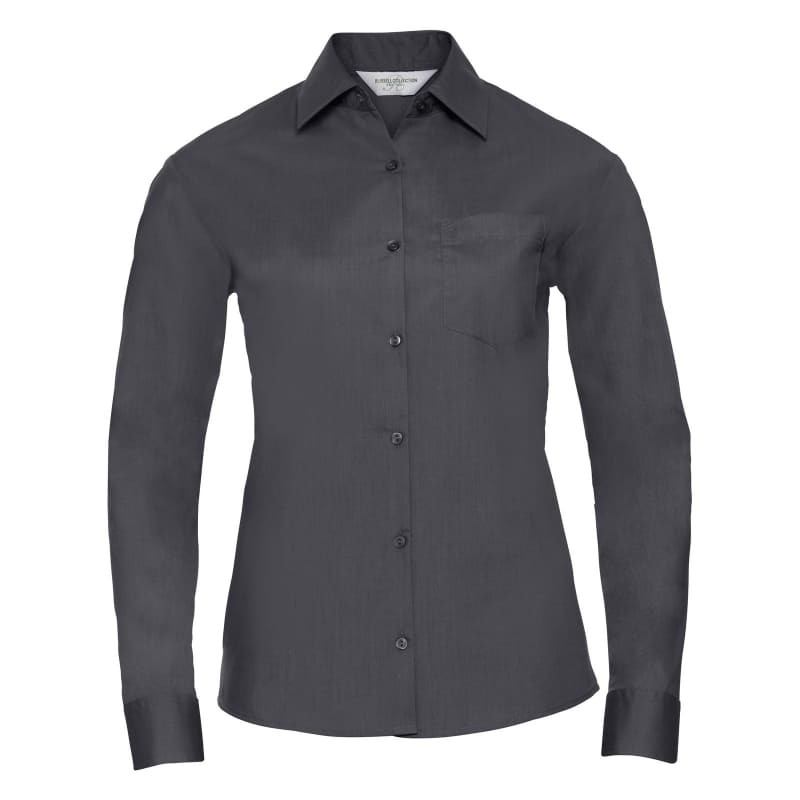 Camicia Da Lavoro in Policotone a Maniche Lunghe da Donna Russell - JE934F
