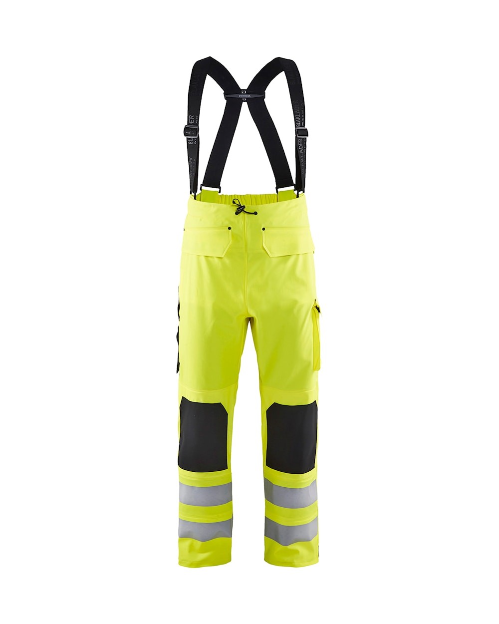 Pantaloni da lavoro alta visibilit� multitasche impermeabili Blaklader High vis Level 2 130220033300L