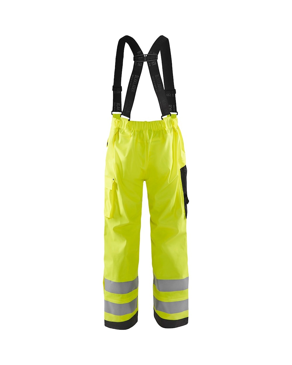 Pantaloni da lavoro alta visibilit� multitasche impermeabili Blaklader High vis Level 2 130220033300L