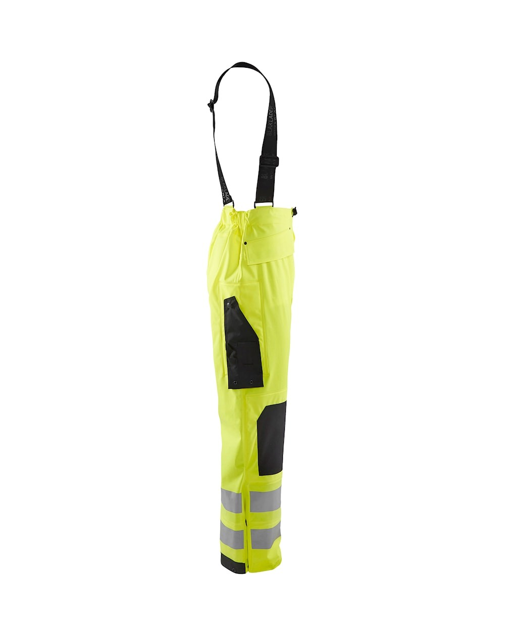 Pantaloni da lavoro alta visibilit� multitasche impermeabili Blaklader High vis Level 2 130220033300L