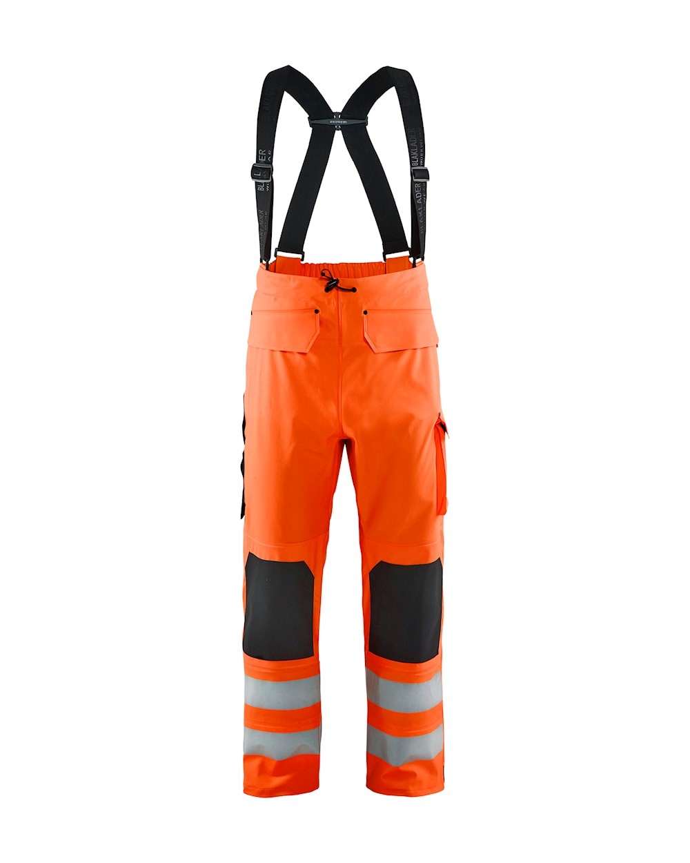 Pantaloni da lavoro alta visibilit� multitasche impermeabili Blaklader High vis Level 2 130220033300L