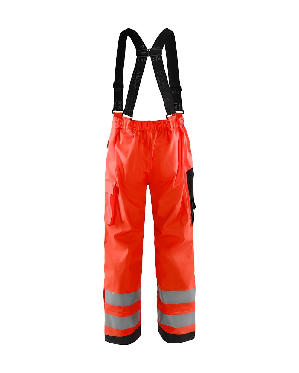 Pantaloni da lavoro alta visibilit� multitasche impermeabili Blaklader High vis Level 2 130220035500L