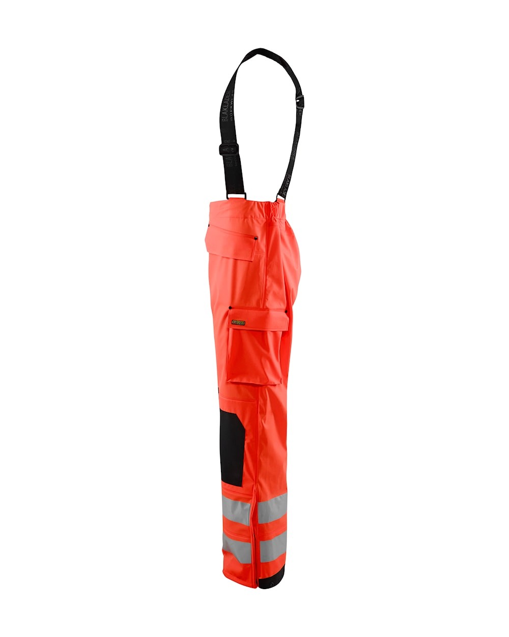 Pantaloni da lavoro alta visibilit� multitasche impermeabili Blaklader High vis Level 2 130220035500L