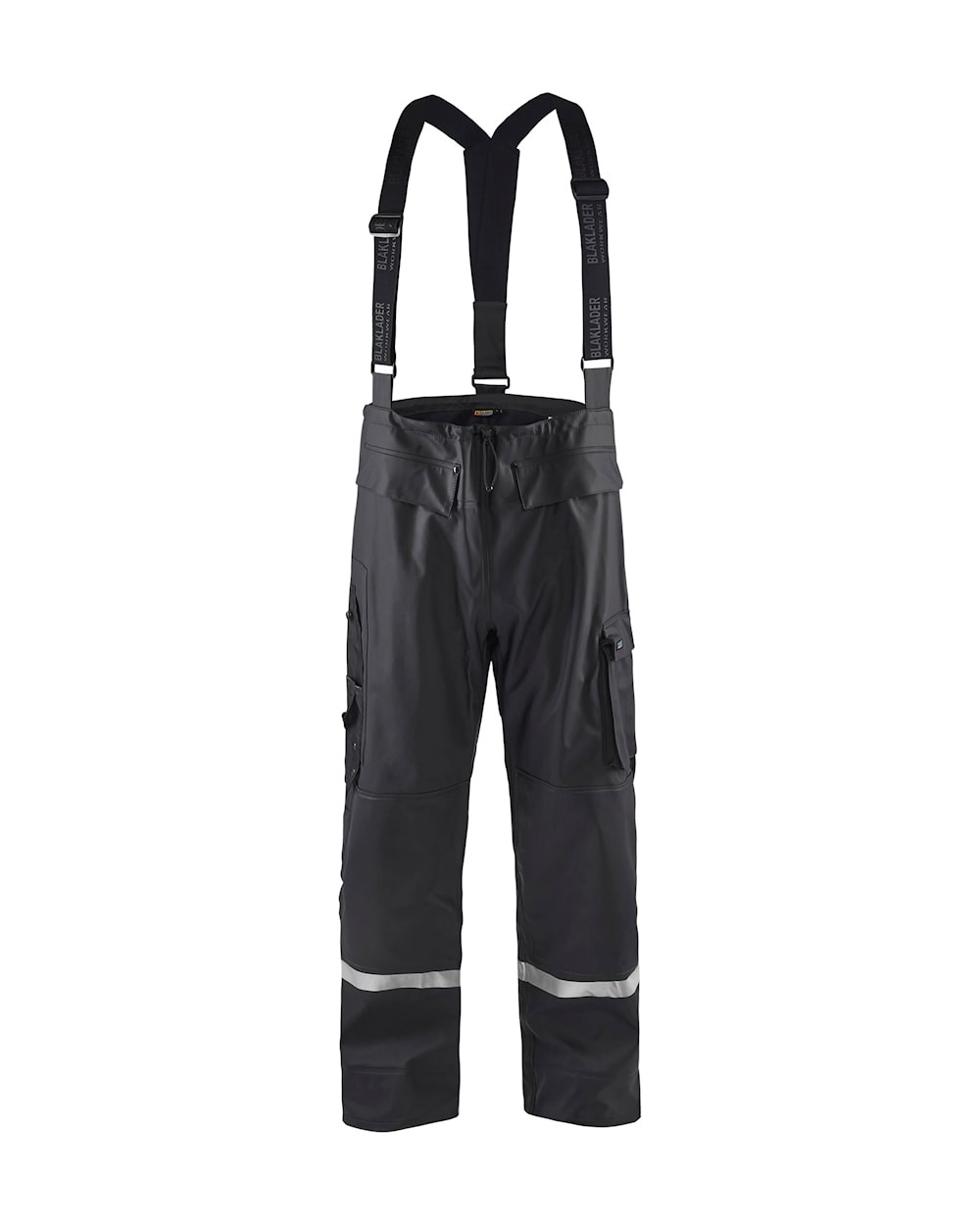 Pantaloni da lavoro alta visibilit� multitasche impermeabili Blaklader High vis Level 2 130220039900L