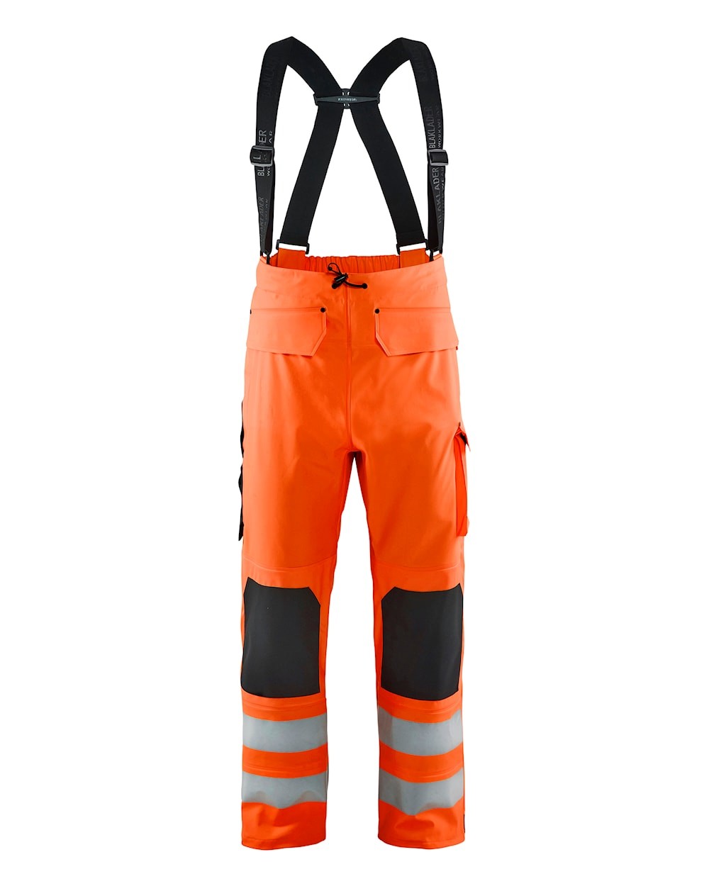 Pantaloni da lavoro alta visibilit� multitasche impermeabili Blaklader sovra pantaloni Level 3 130620053300L
