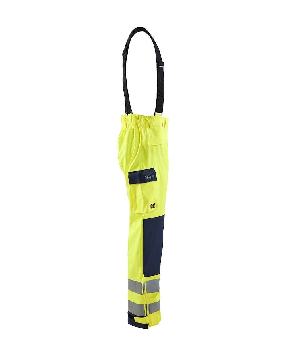 Pantaloni da lavoro alta visibilit� multitasche impermeabili Blaklader ignifugo level 2 131320223389L