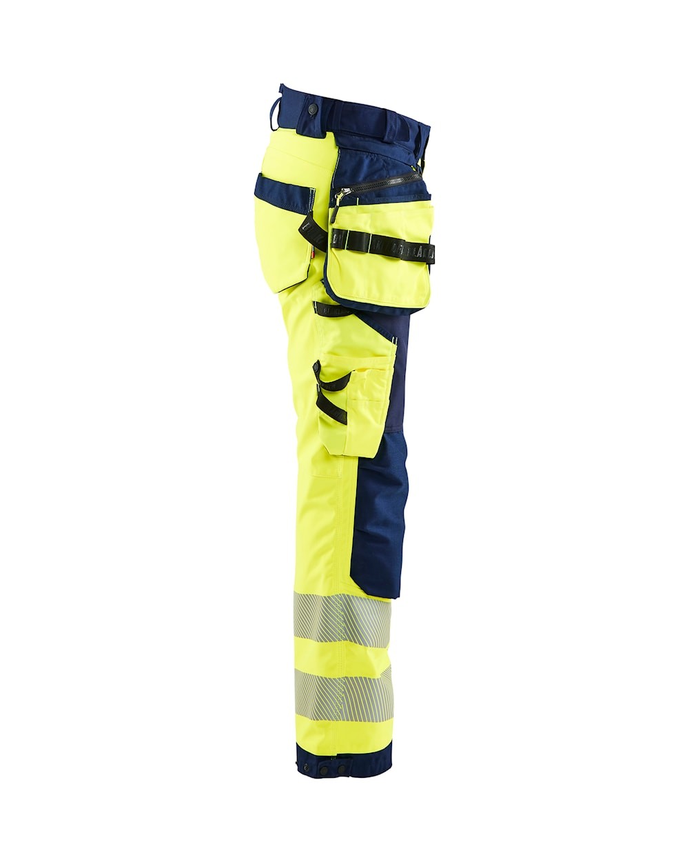 Pantaloni da Lavoro Alta Visibilit� Stretch Impermeabile Multitasche Blaklader Softshell Donna 711825133389C42