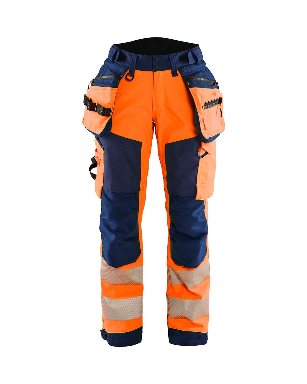 Pantaloni da Lavoro Alta Visibilit� Stretch Impermeabile Multitasche Blaklader Softshell Donna 711825133389C42
