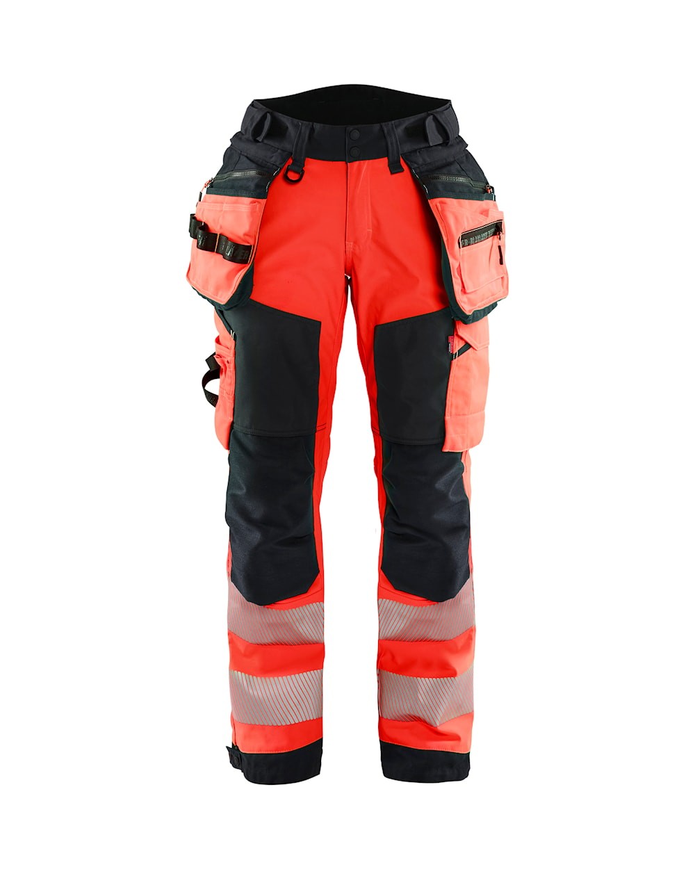 Pantaloni da Lavoro Alta Visibilit� Stretch Impermeabile Multitasche Blaklader Softshell Donna 711825133389C42
