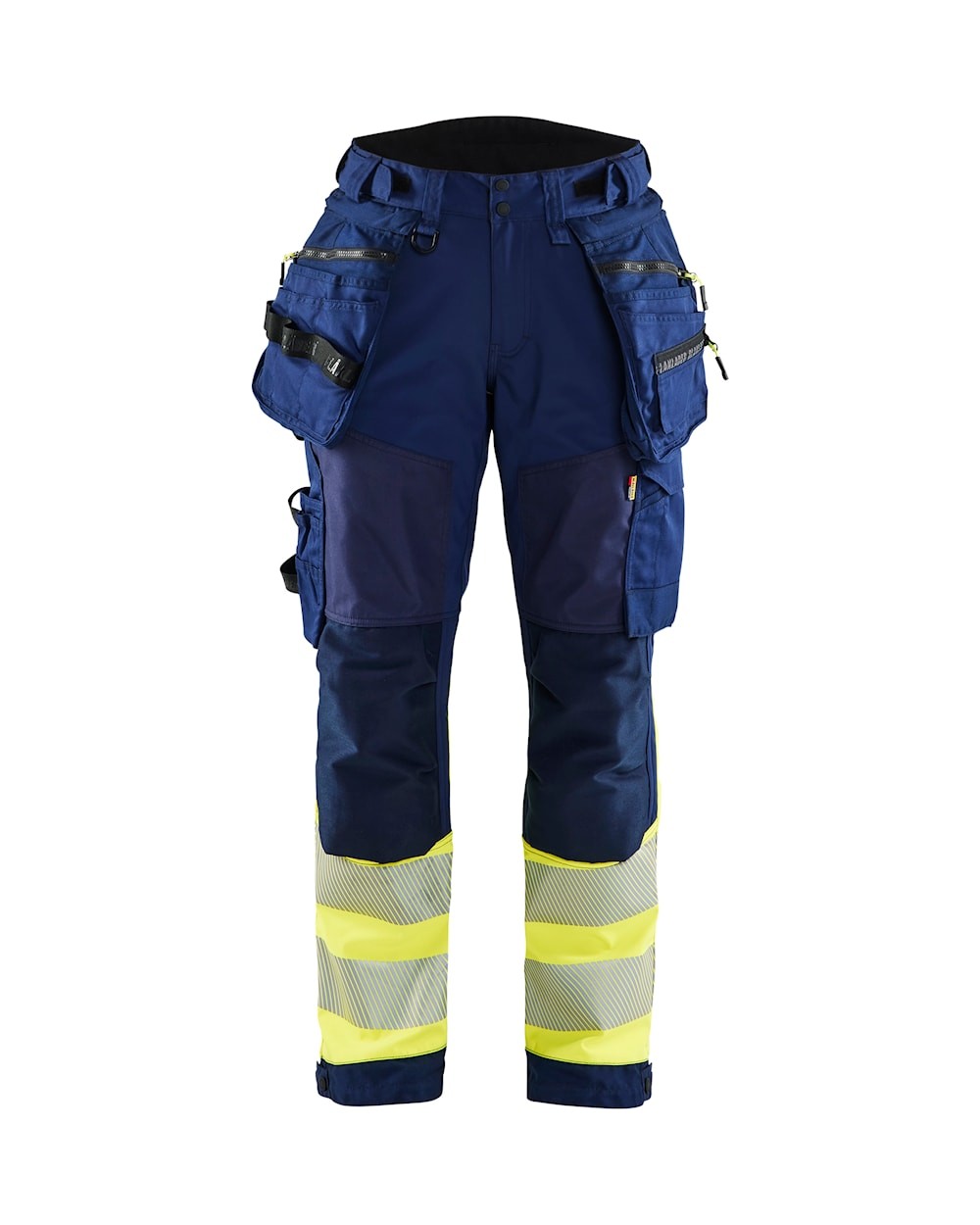 Pantaloni da Lavoro Alta Visibilit� Stretch Impermeabile Multitasche Blaklader Softshell Donna 711425138933C42