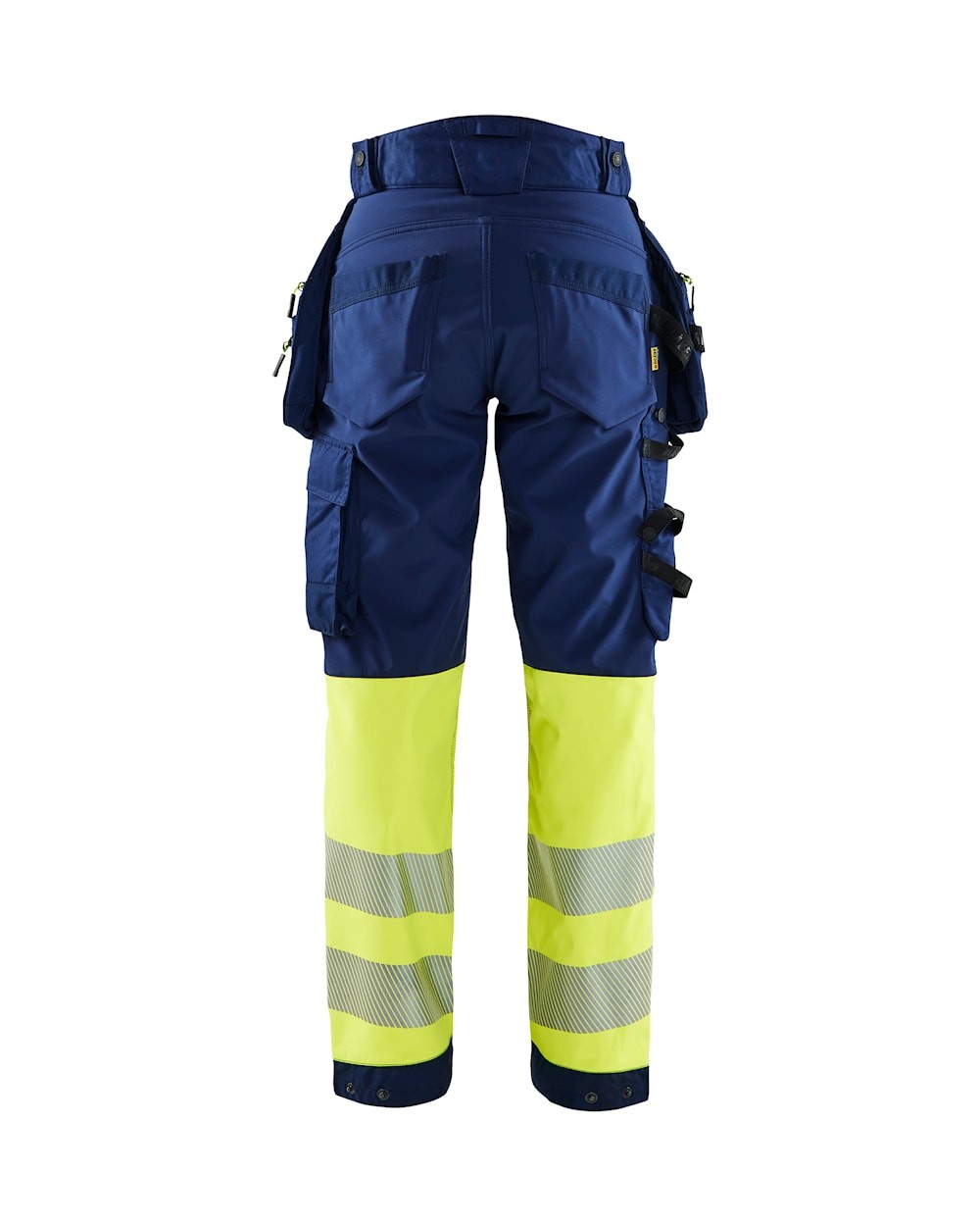 Pantaloni da Lavoro Alta Visibilit� Stretch Impermeabile Multitasche Blaklader Softshell Donna 711425138933C42