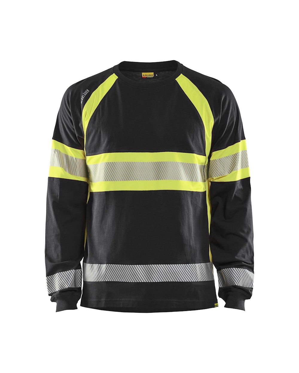 T-Shirt da Lavoro Alta Visibilit� Blaklader 100% cotone maniche lunghe 351010308833L