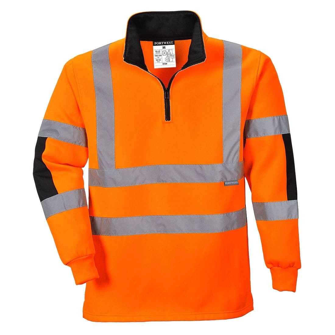 Felpa da Lavoro Rugby Xenon Alta Visibilit� Portwest B308