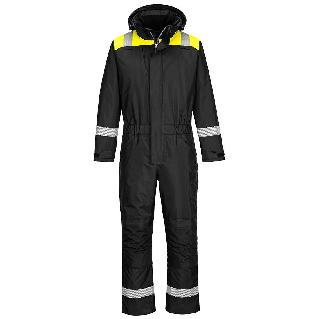 Tuta da Lavoro Alta Visibilit� Multitasche Impermeabile Portwest PW353
