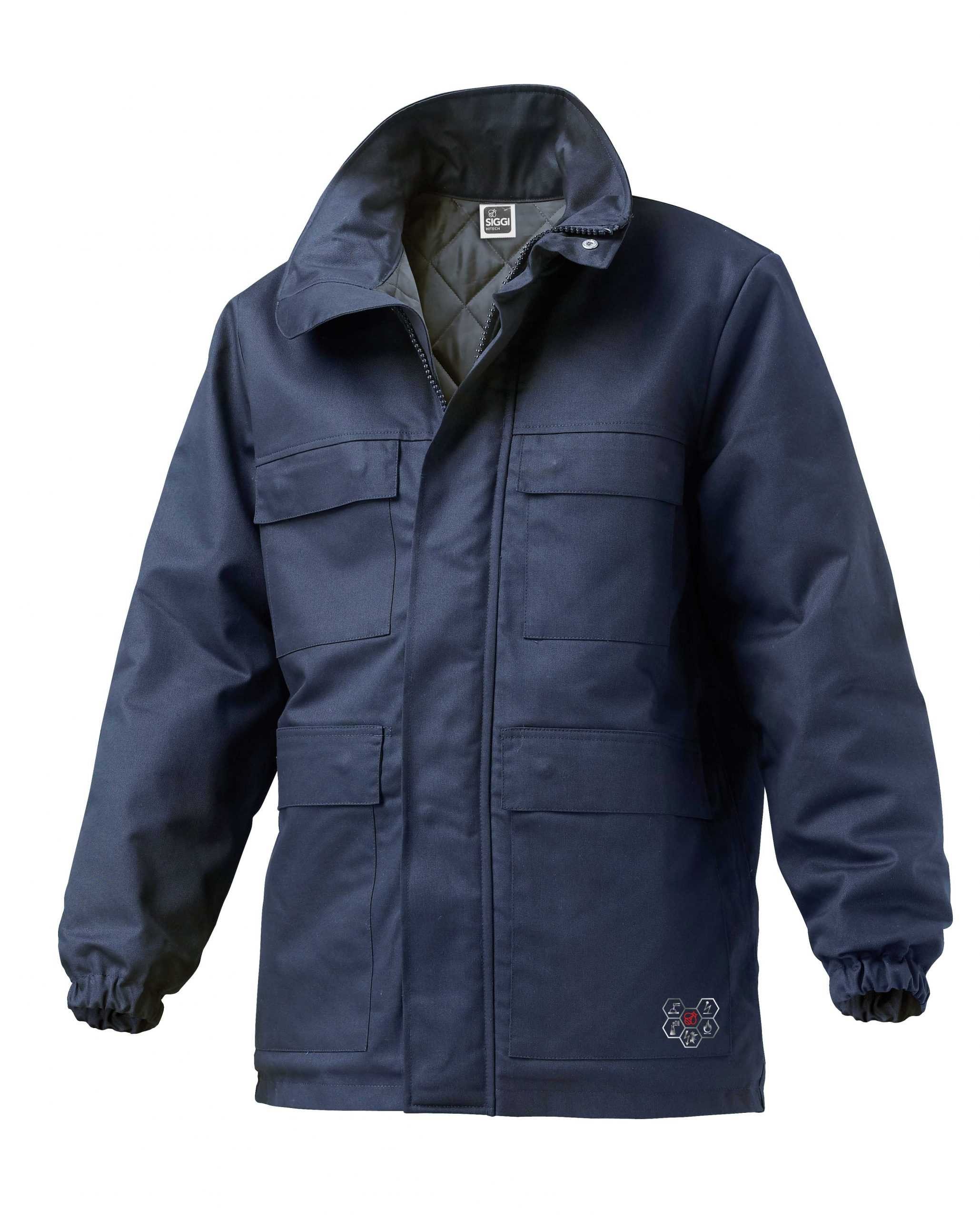 Parka da Lavoro Multitasche Impermeabile Stretch Multiprotezione Giove Siggi 25GI0511