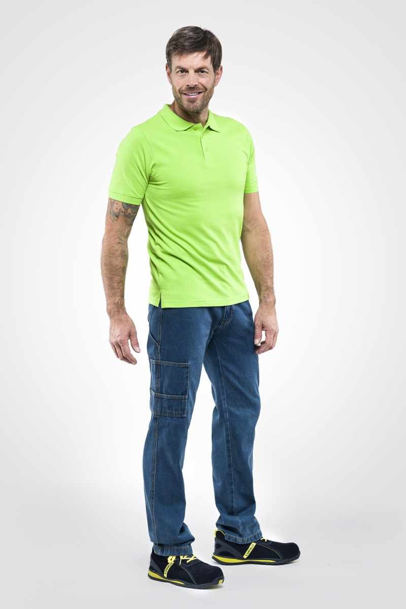 Pantaloni da Lavoro Multitasche 100% Cotone Sottozero 3027