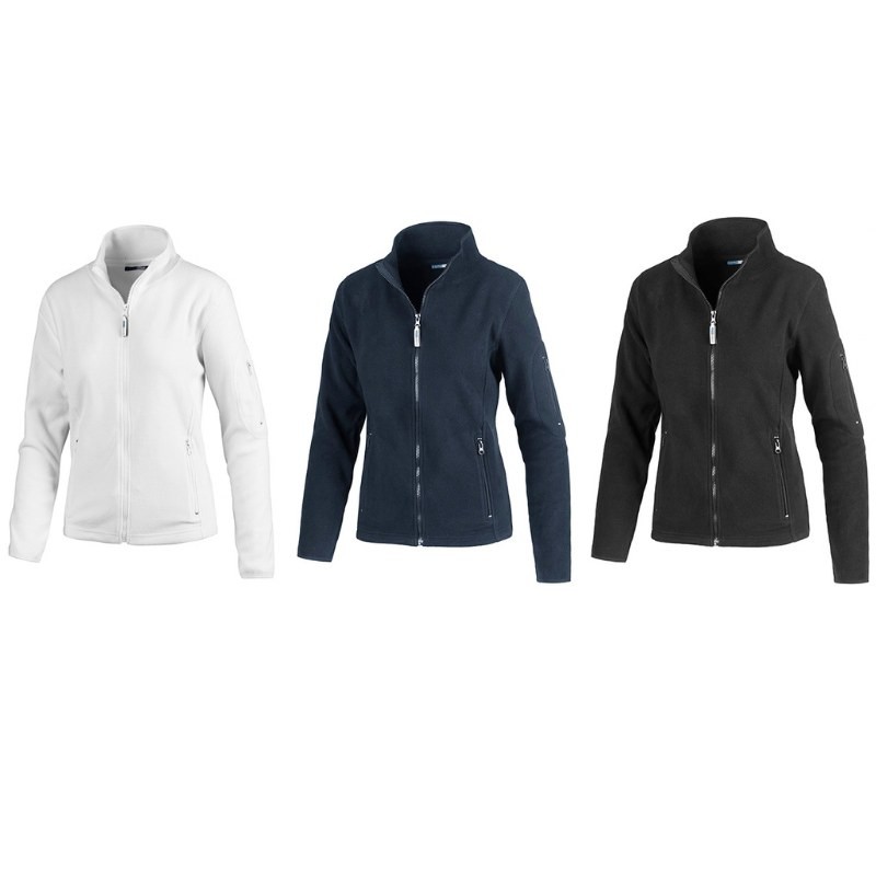 Felpa in Pile da Lavoro Da Donna Zip Intera Multitasche Sottozero Alaska 7750