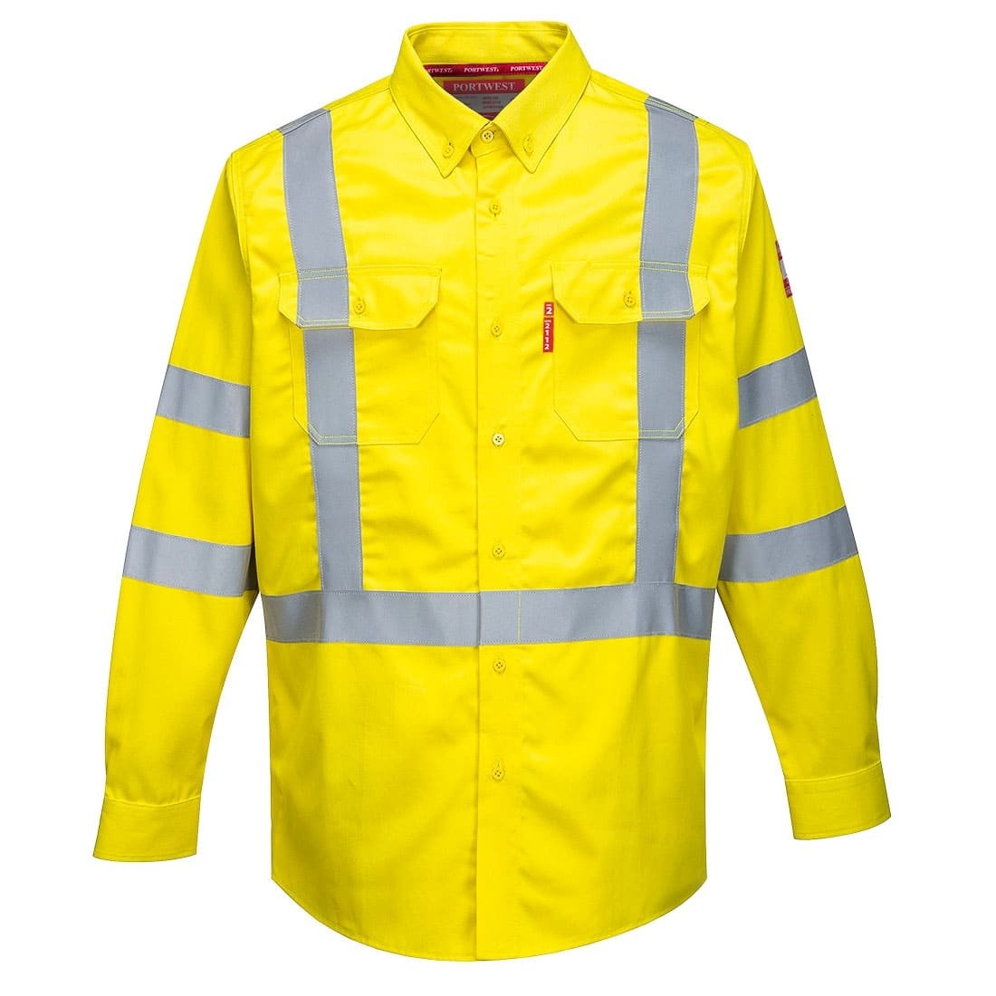 Camicia da Lavoro Bizflame Antistatica Ignifuga Alta Visibilit� Portwest FR95