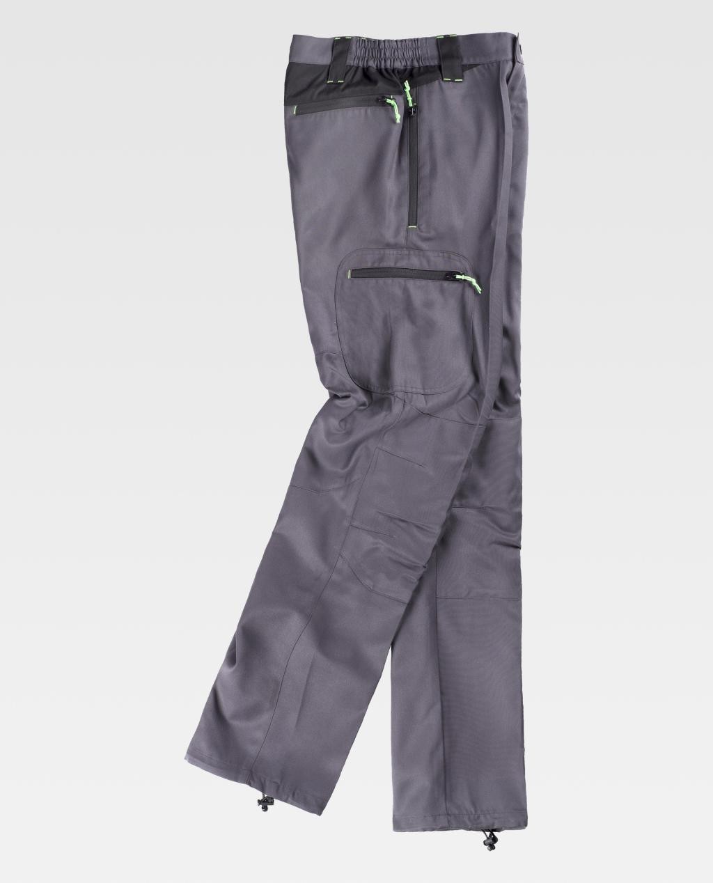 Pantalone da Lavoro da Montagna Viscosa Multitasche S9880 - Workteam