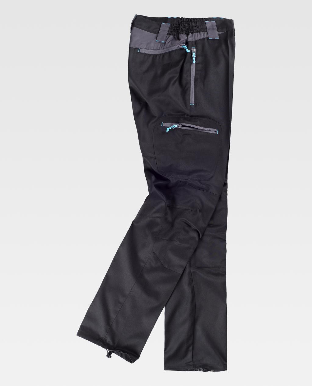 Pantalone da Lavoro da Montagna Viscosa Multitasche S9880 - Workteam