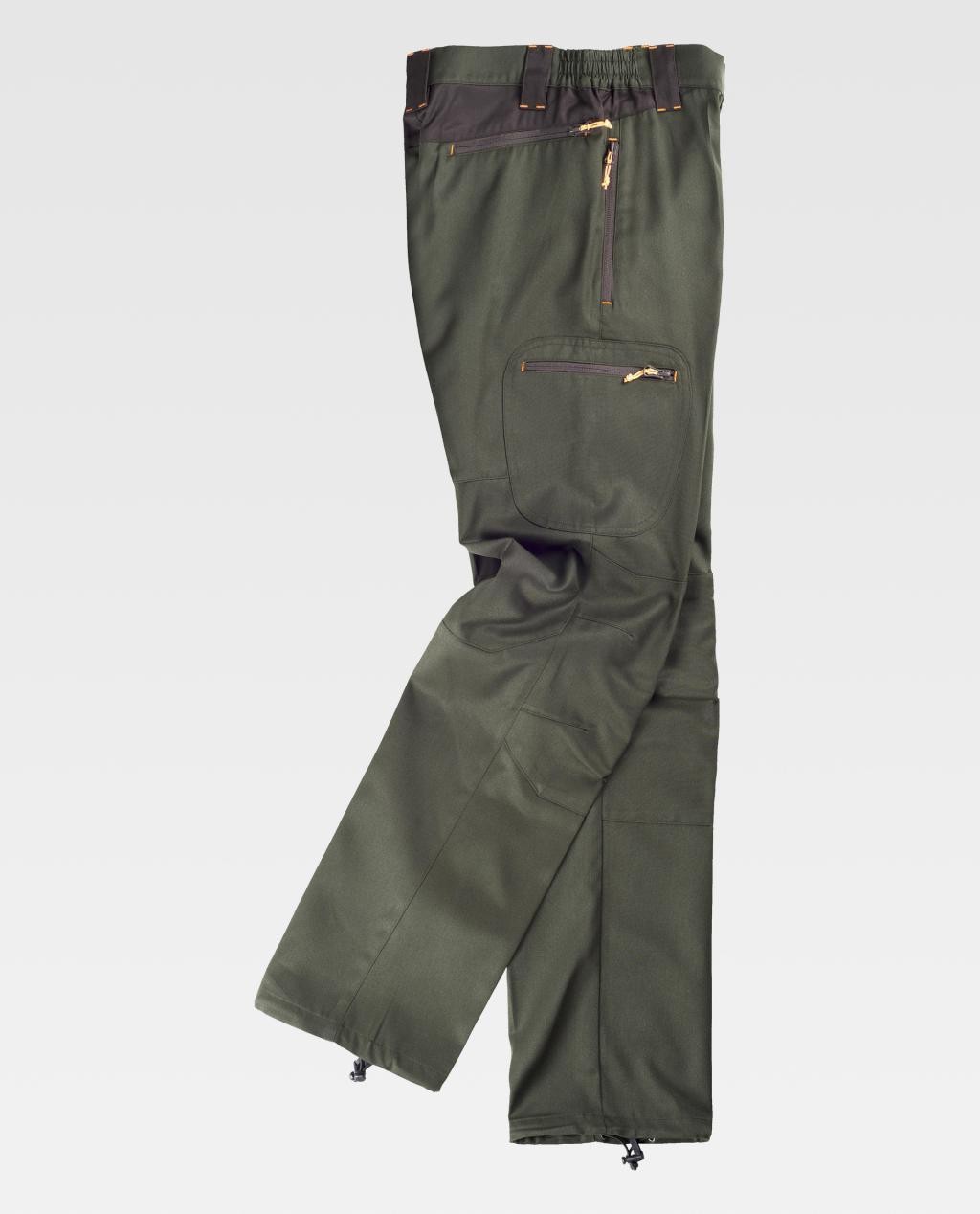Pantalone da Lavoro da Montagna Viscosa Multitasche S9880 - Workteam