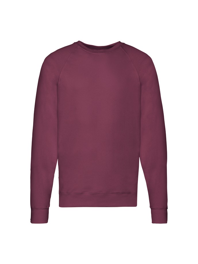 Felpa Da Lavoro Raglan Leggera 80/20 Fruit Of The Loom FR621380