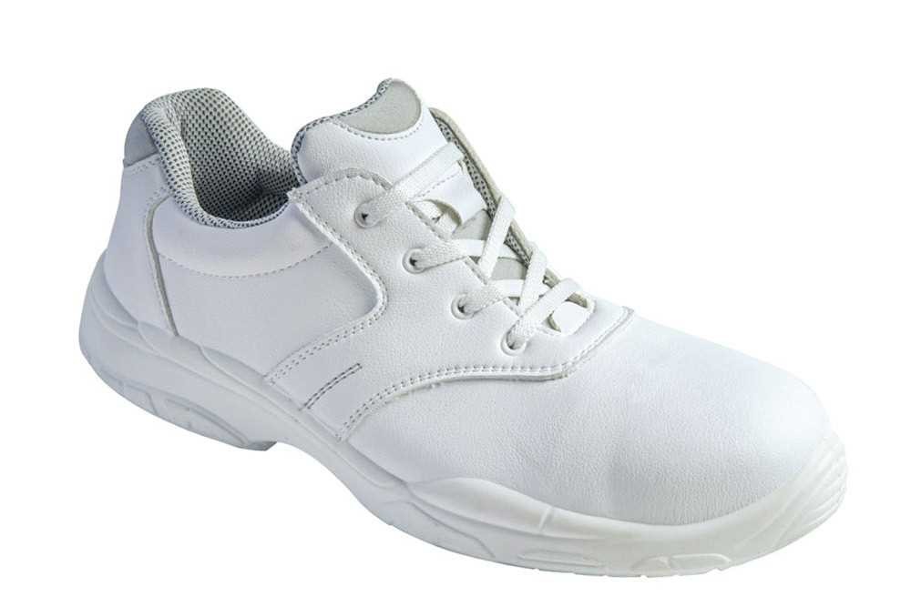 Scarpe Antinfortunistiche Basse Sanitarie Alimentari Bianca Logica S2 SRC DERBY-44