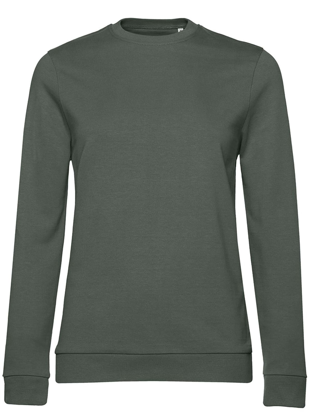 Felpa Da Lavoro Giracollo Set In da Donna B&C Collection - BCWW02W