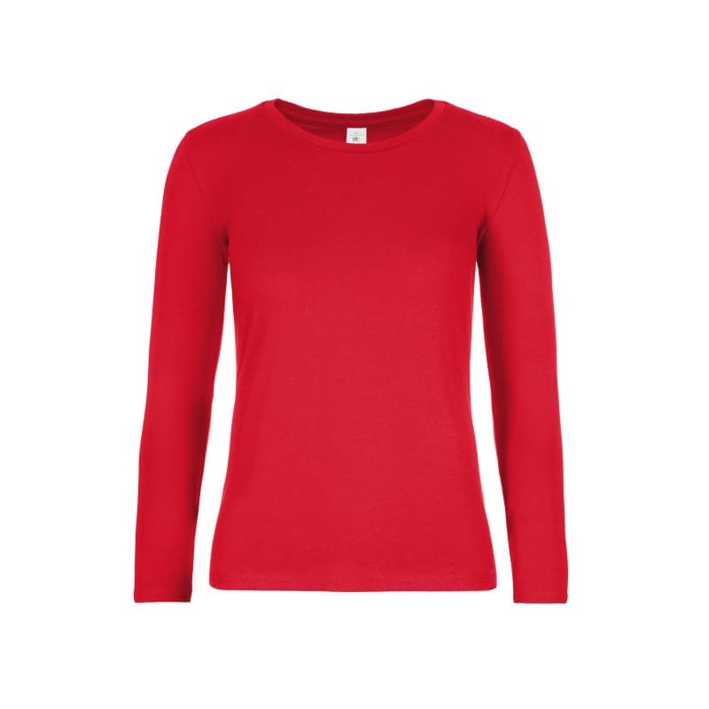 T-shirt Da Lavoro E190 Manica Lunga da Donna B&C Collection - BCTW08T