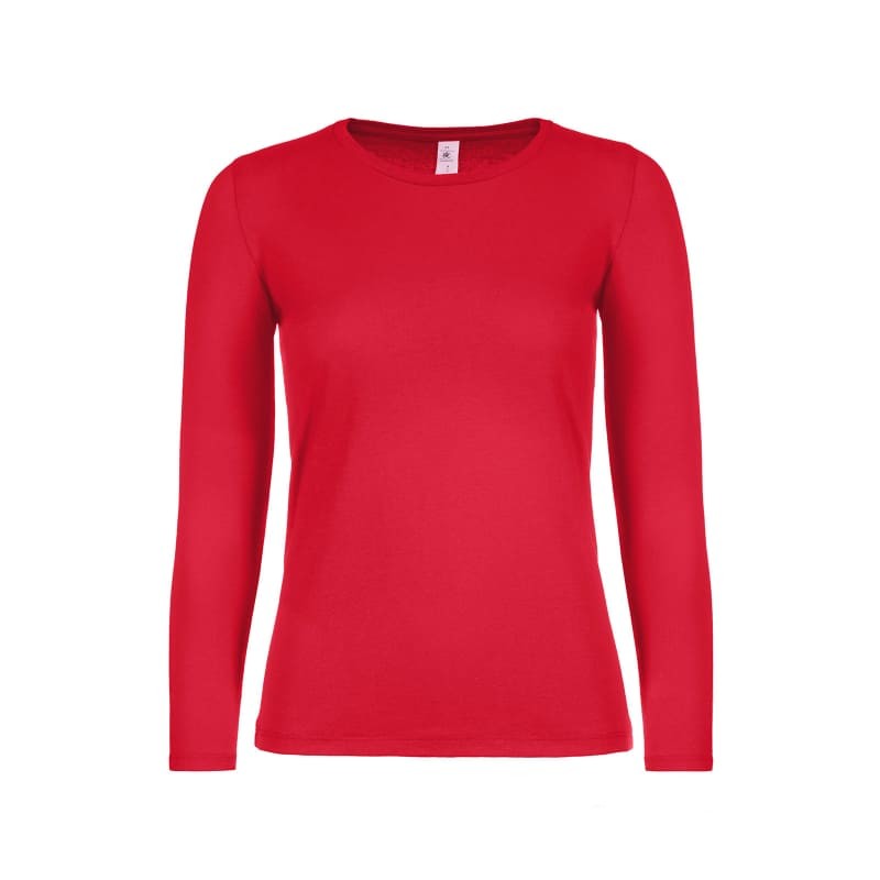 T-shirt Da Lavoro E150 Manica Lunga da Donna B&C Collection - BCTW06T