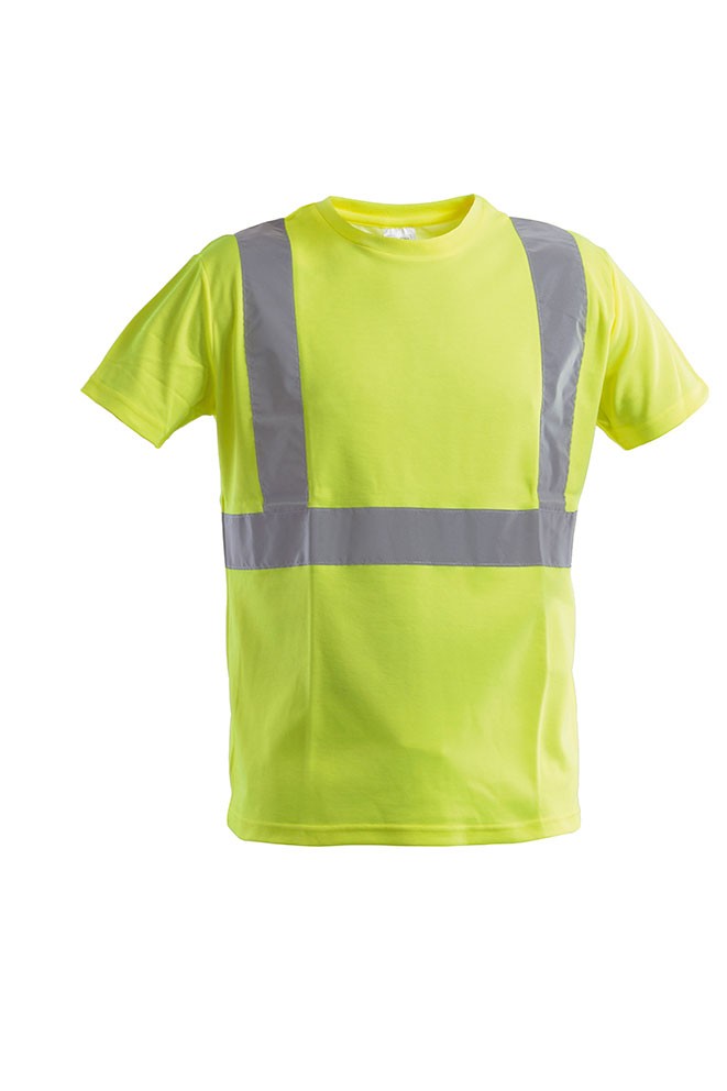 T-Shirt da Lavoro Alta visibilit� Girocollo Maniche corte P&P Loyal AVC14 202