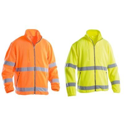 Felpa da Lavoro in Pile Alta visibilit� Zip Intera P&P Loyal AVC16 307