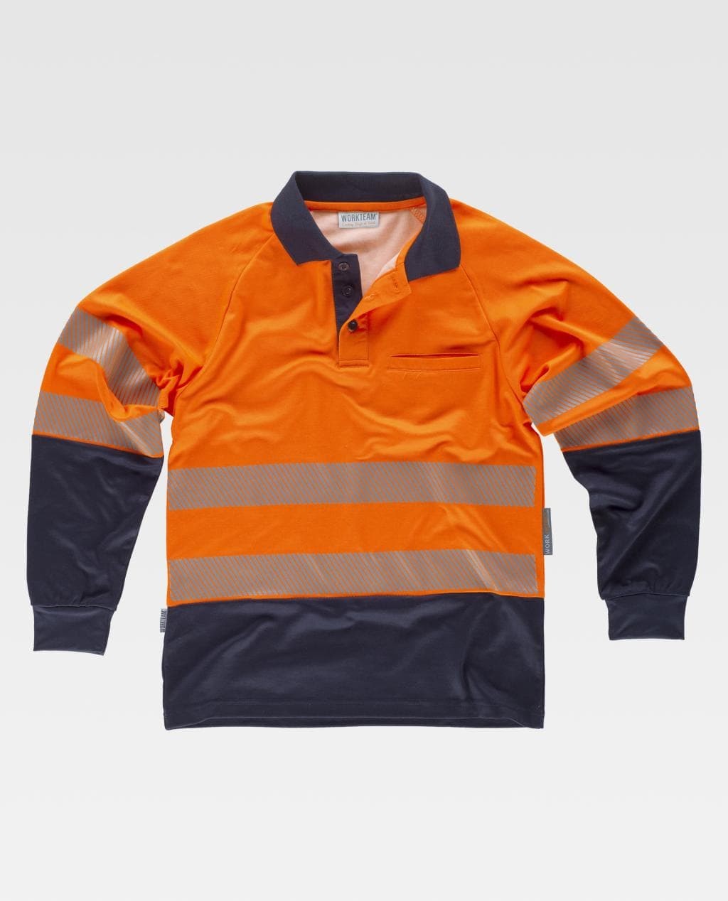 Polo da Lavoro Combinata M/L Alta Visibilit� C3896 - Workteam