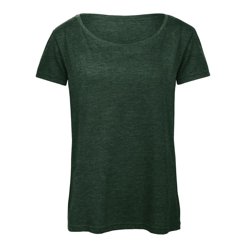 T-shirt Da Lavoro Triblend Manica Corta da Donna B&C Collection - BCTW056